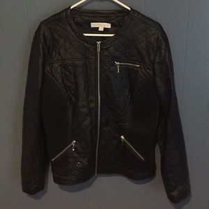 NY&CO leather jacket